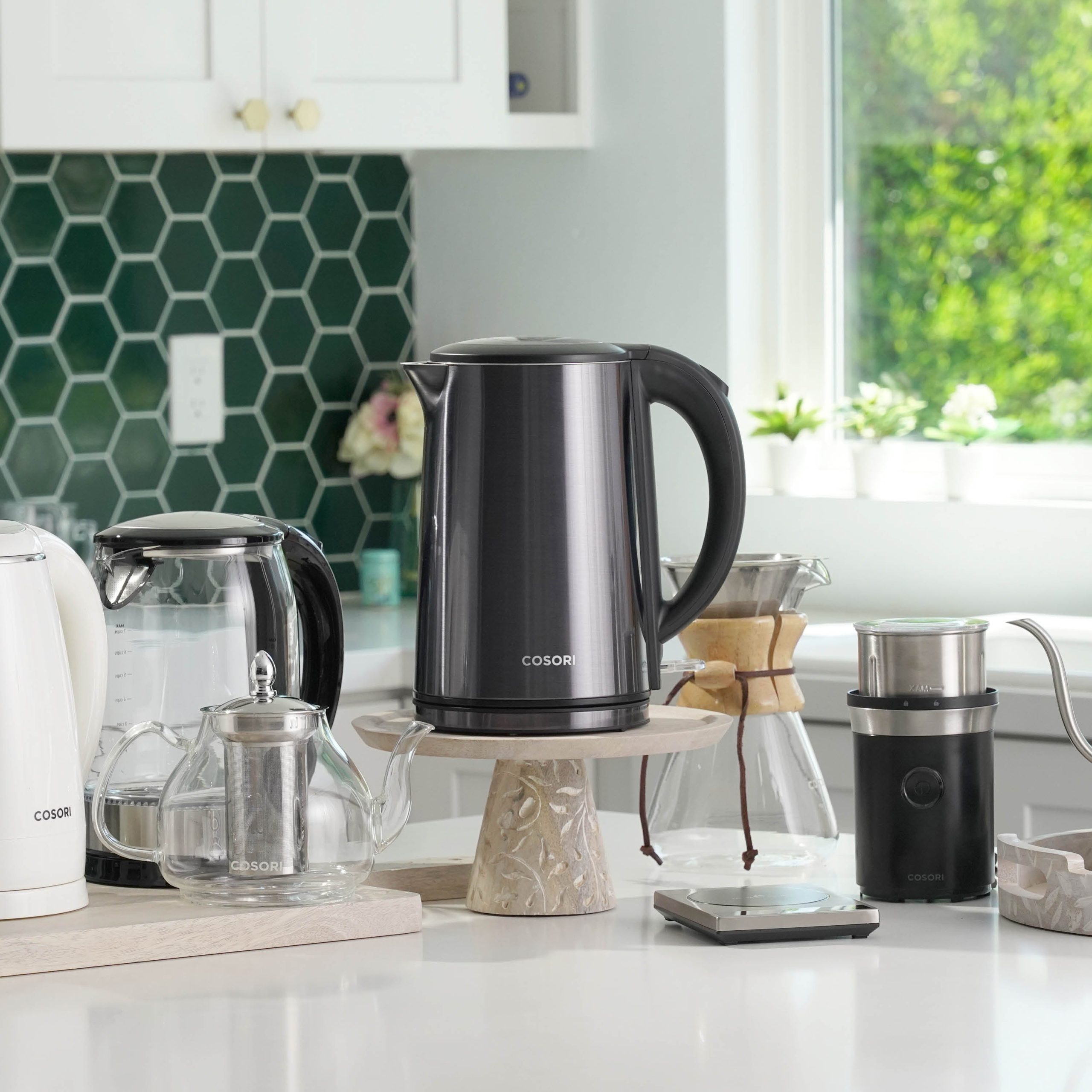 Double-Wall Stainless Steel Electric Kettle - Image 6
