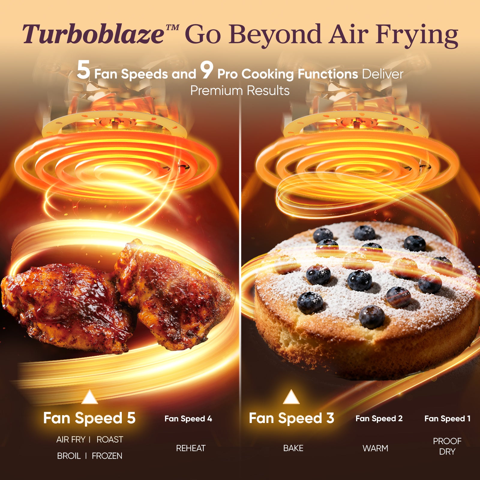TurboBlaze™ 6.0-Quart Air Fryer - Light Gray - Image 3